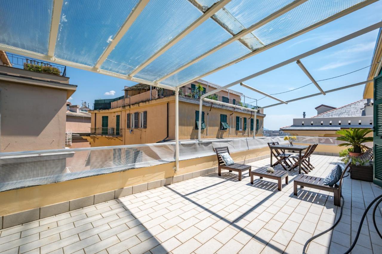 Joivy Penthouse Flat With Terrace Apartman Genova Kültér fotó