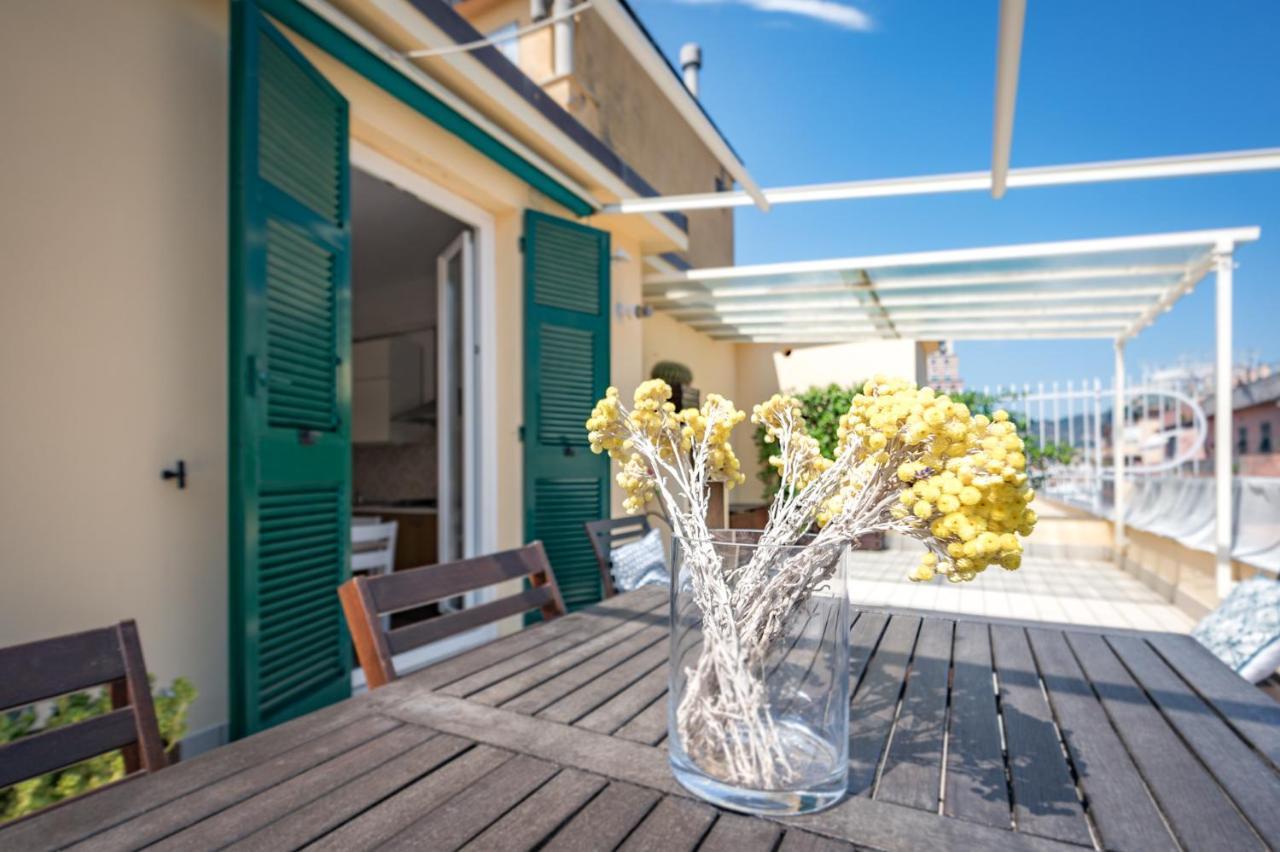 Joivy Penthouse Flat With Terrace Apartman Genova Kültér fotó