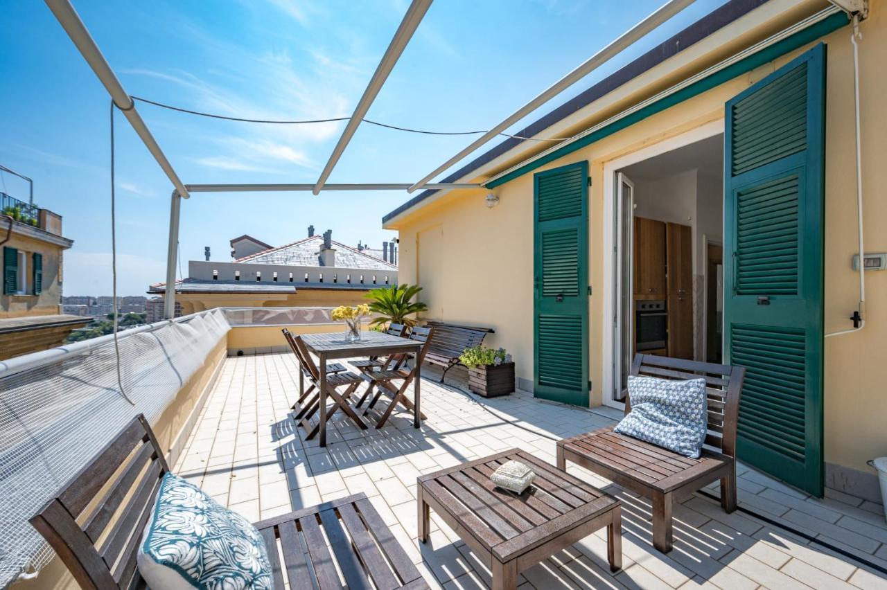 Joivy Penthouse Flat With Terrace Apartman Genova Kültér fotó