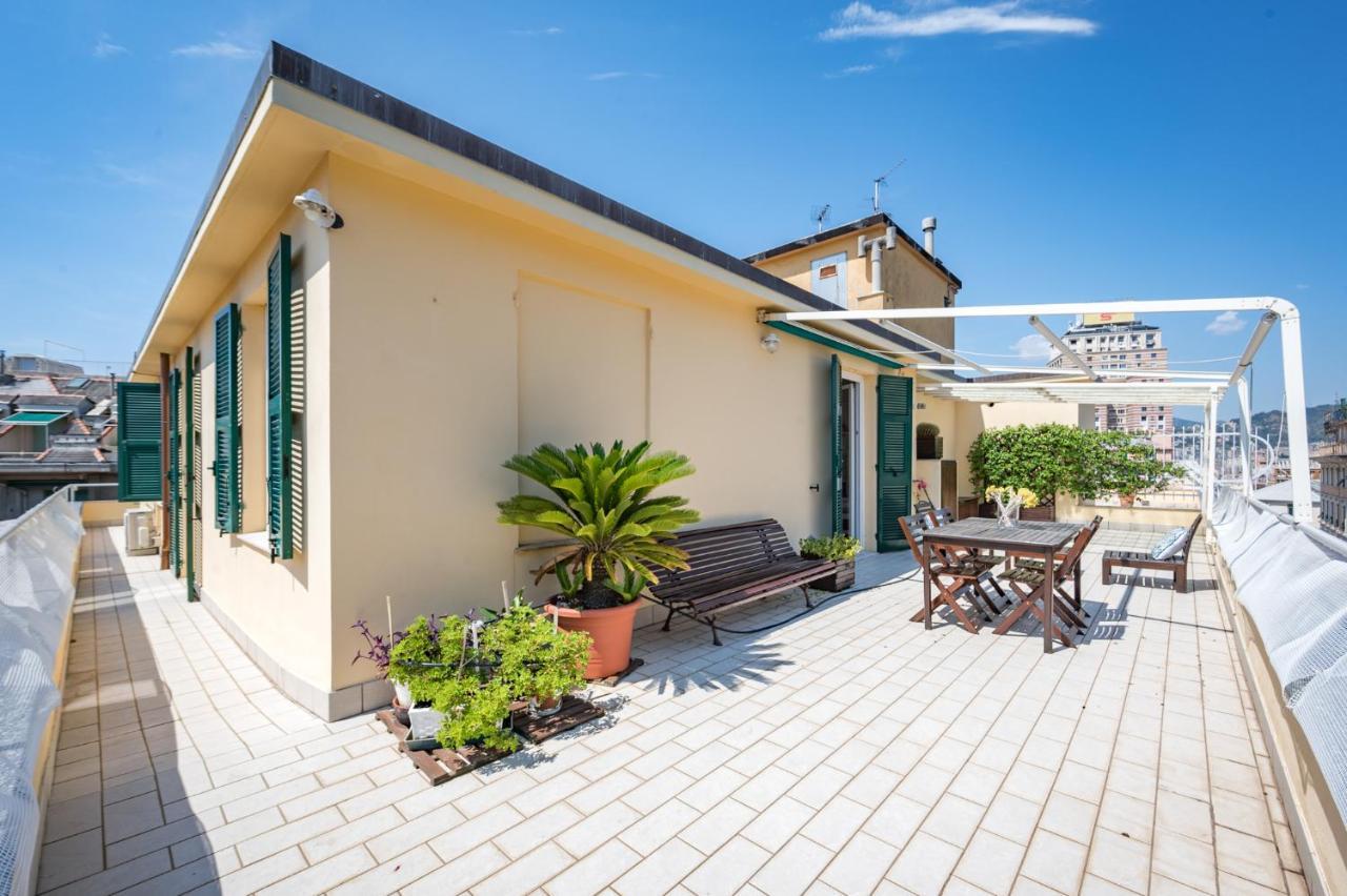 Joivy Penthouse Flat With Terrace Apartman Genova Kültér fotó